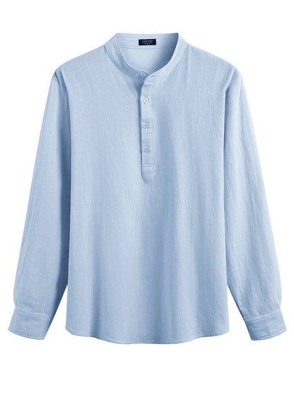 Ensemble de Chemises Henley 2 Pièces Décontractées (US Seulement)