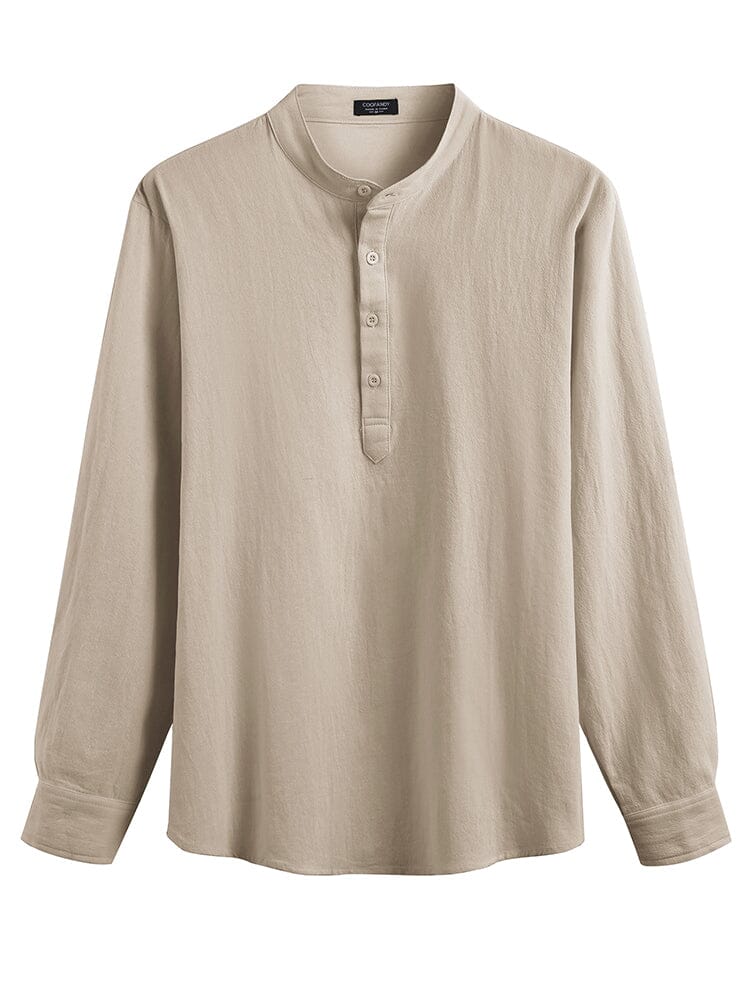 Ensemble de Chemises Henley 2 Pièces Décontractées (US Seulement)