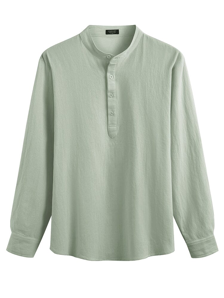 Ensemble de Chemises Henley 2 Pièces Décontractées (US Seulement)