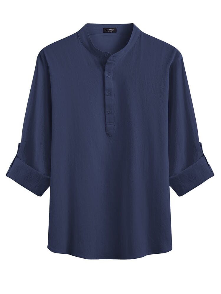 Ensemble de Chemises Henley 2 Pièces Décontractées (US Seulement)