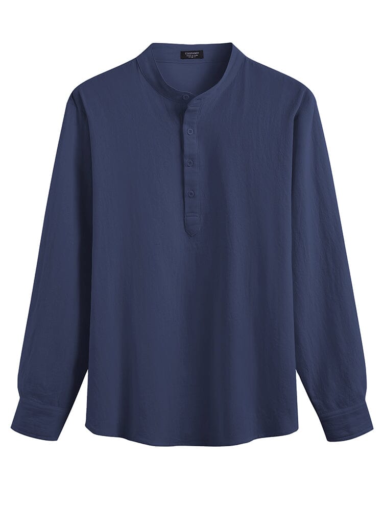Ensemble de Chemises Henley 2 Pièces Décontractées (US Seulement)