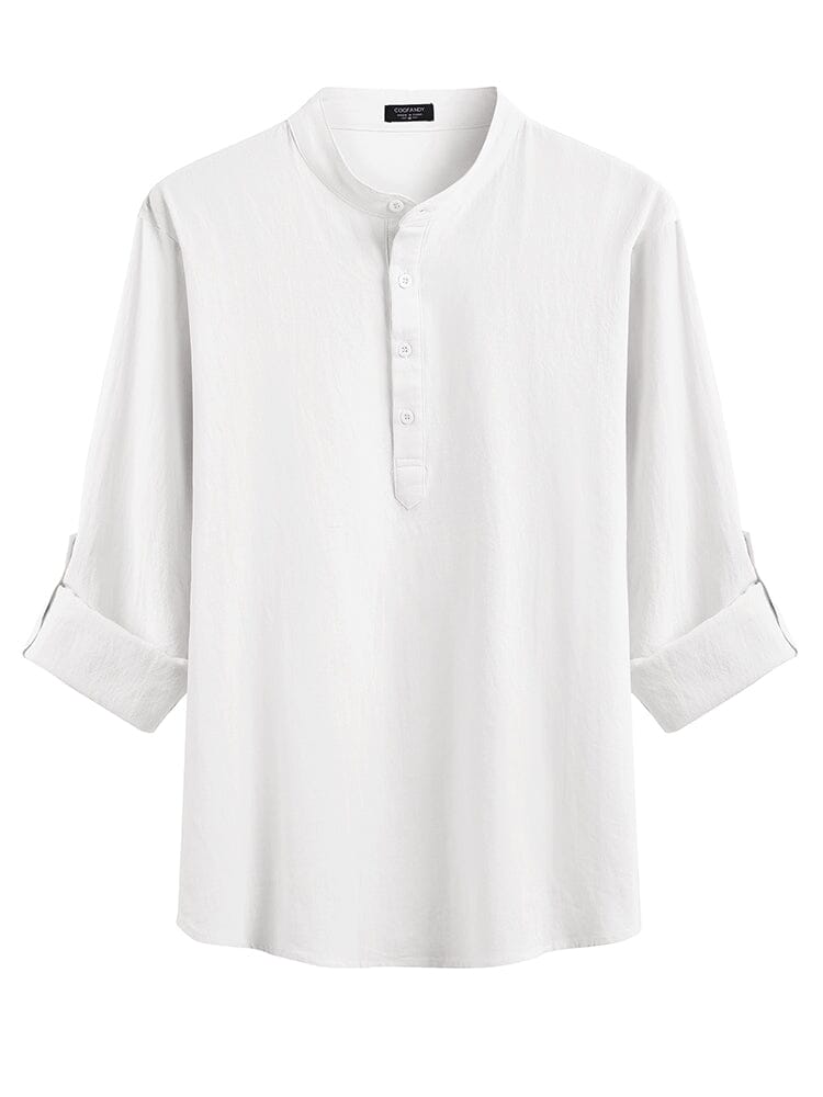 Ensemble de Chemises Henley 2 Pièces Décontractées (US Seulement)