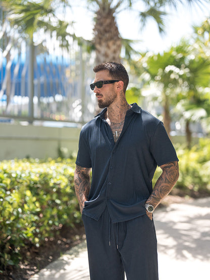 Ensemble de chemises décontractées à coupe ample