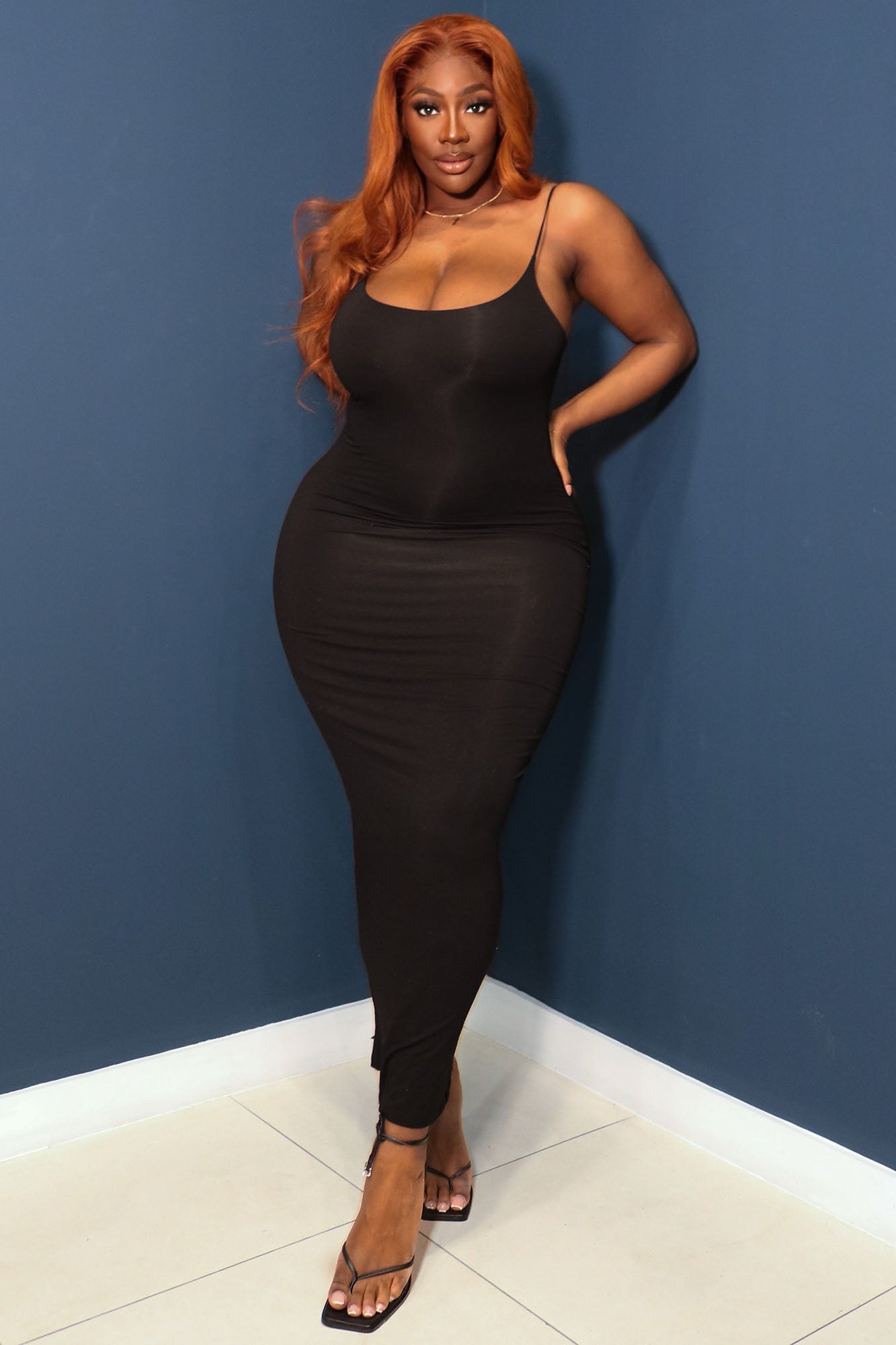 Robe Maxi Ajay - Noir