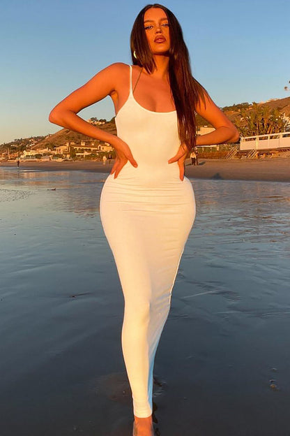 Robe Maxi Ajay - Ivoire