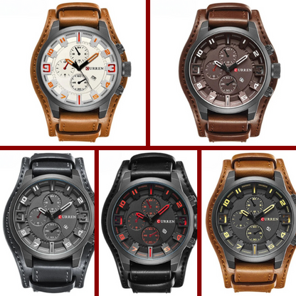 Chrono en Cuir Héritage