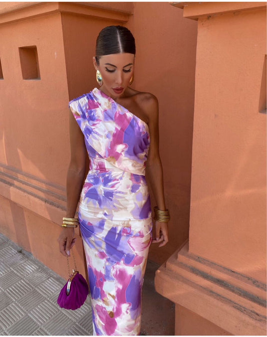 Nursey™ | Robe Longue Colorée