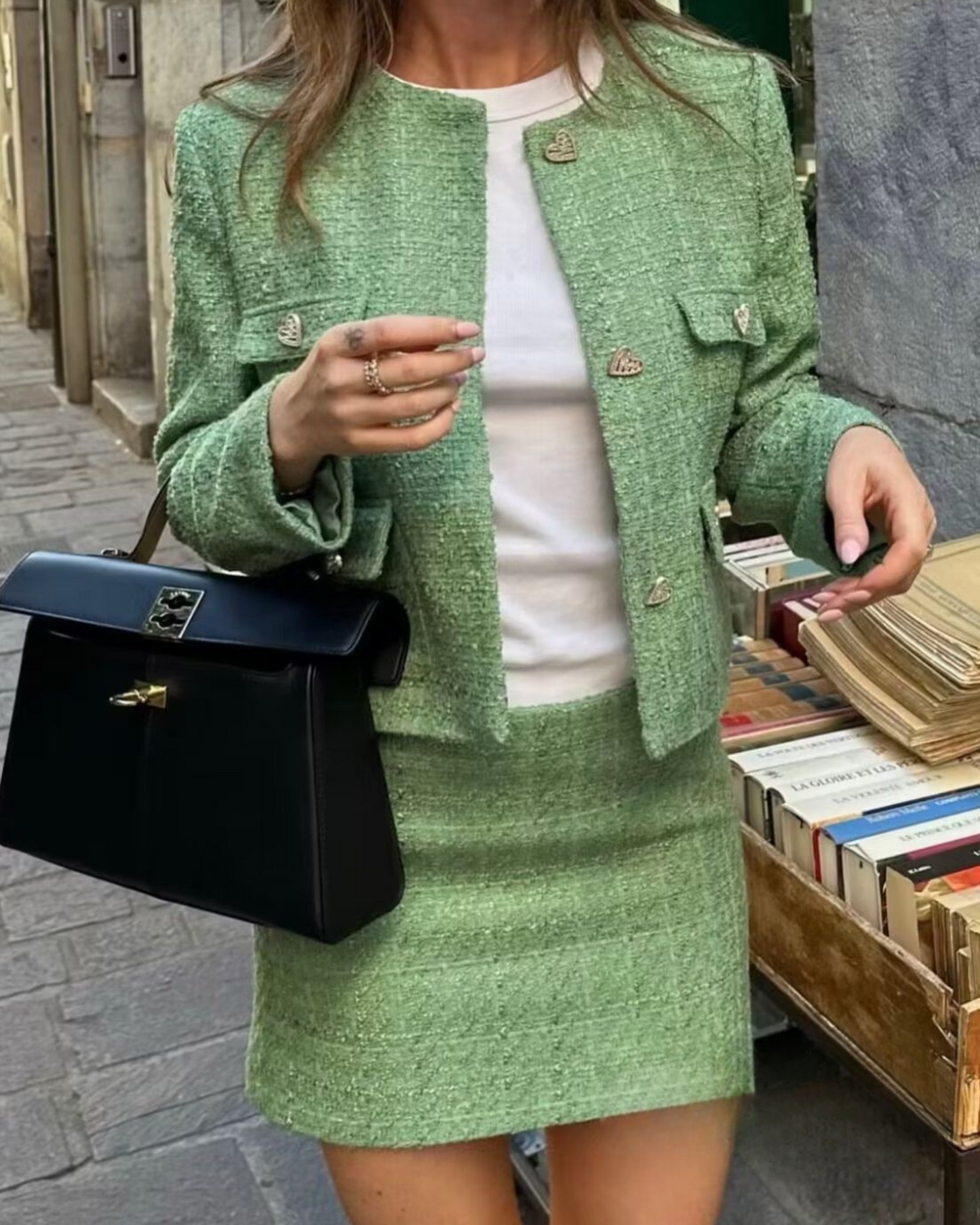 Fabienne™ | Ensemble Tweed Fabia