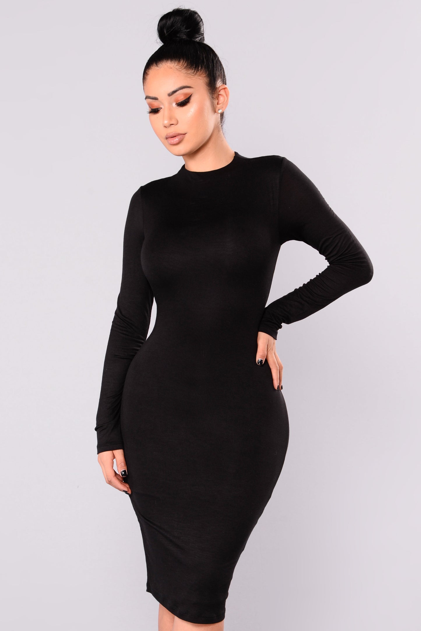 Robe Midi Kora - Noir
