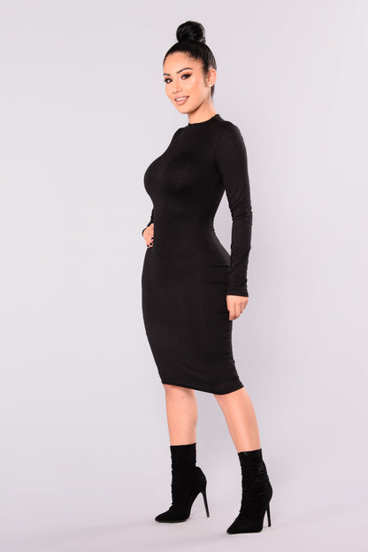 Robe Midi Kora - Noir