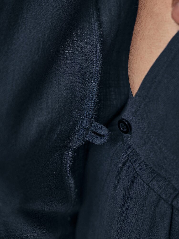 Ensemble de débardeur en mélange de lin doux