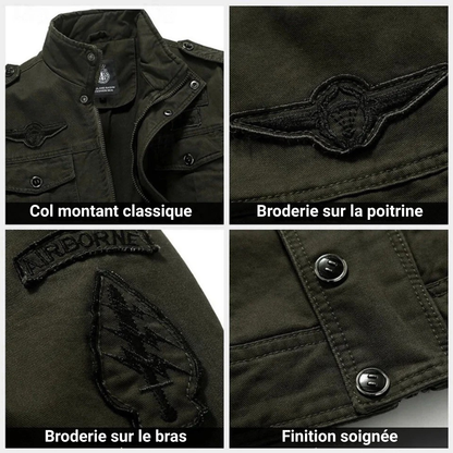 Victor™ | VESTE MILITAIRE STRUCTURÉE