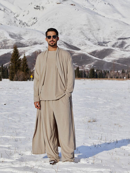 Ensemble Simple 3 Pièces Doux et Élastique