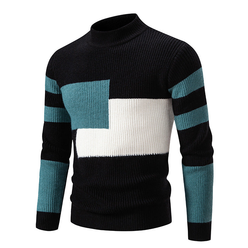 Ignace – Pull tricoté color block