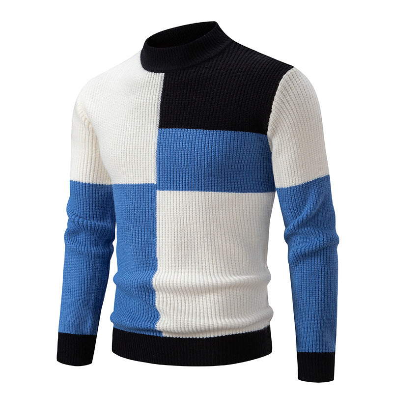 Ignace – Pull tricoté color block