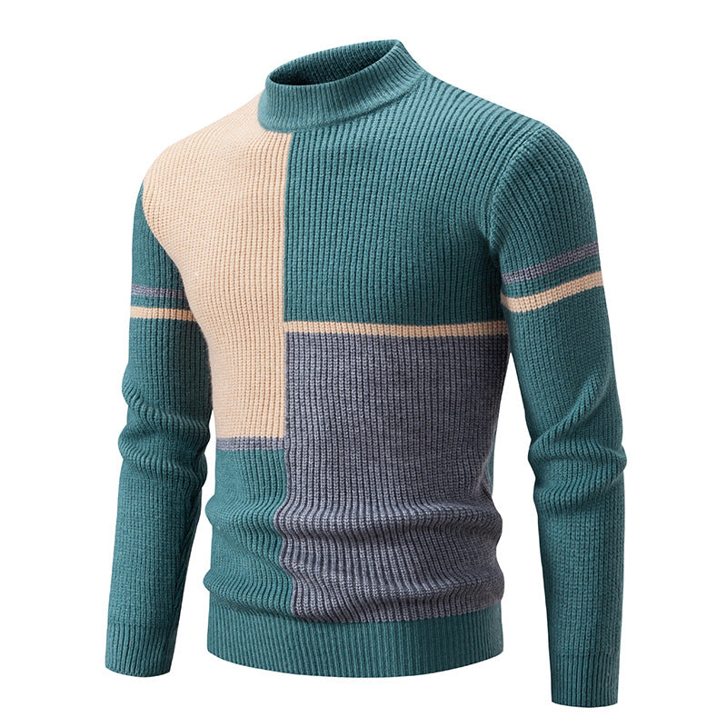 Ignace – Pull tricoté color block