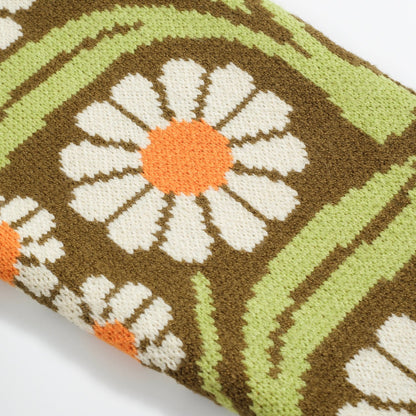 Cardigan tricoté zippé vert olive pour homme