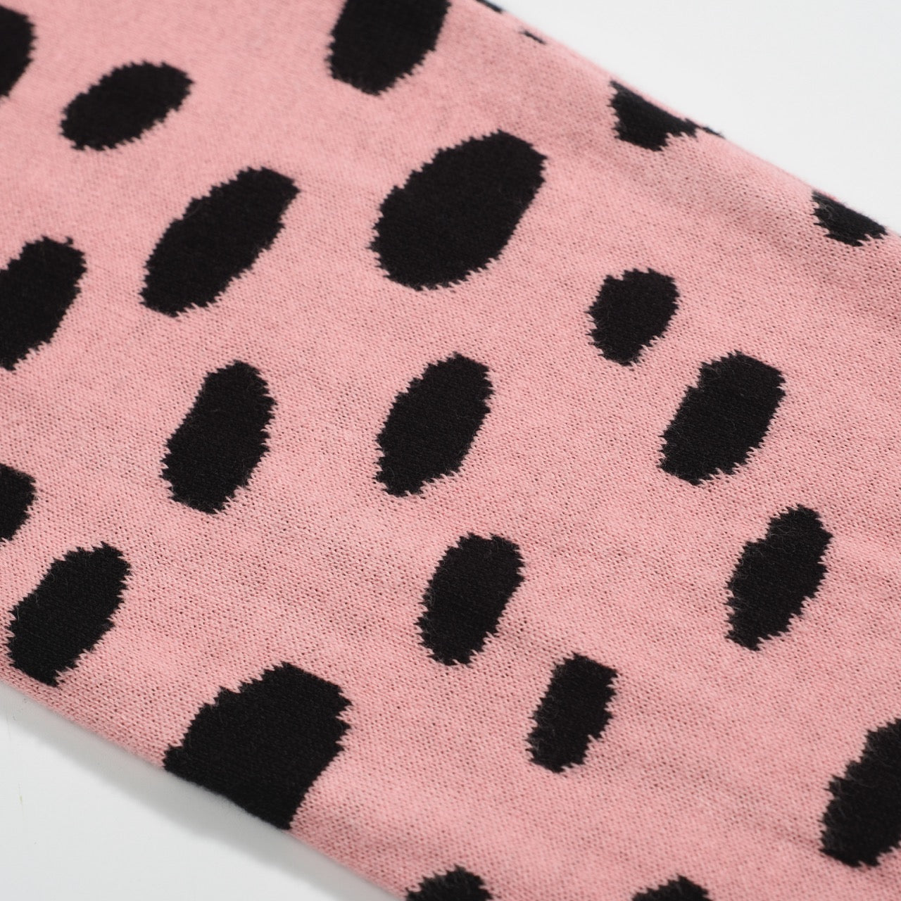 Pull en Tricot Rétro pour Hommes – Pull Vert Vintage avec Manches Graphiques de Guépard Rose