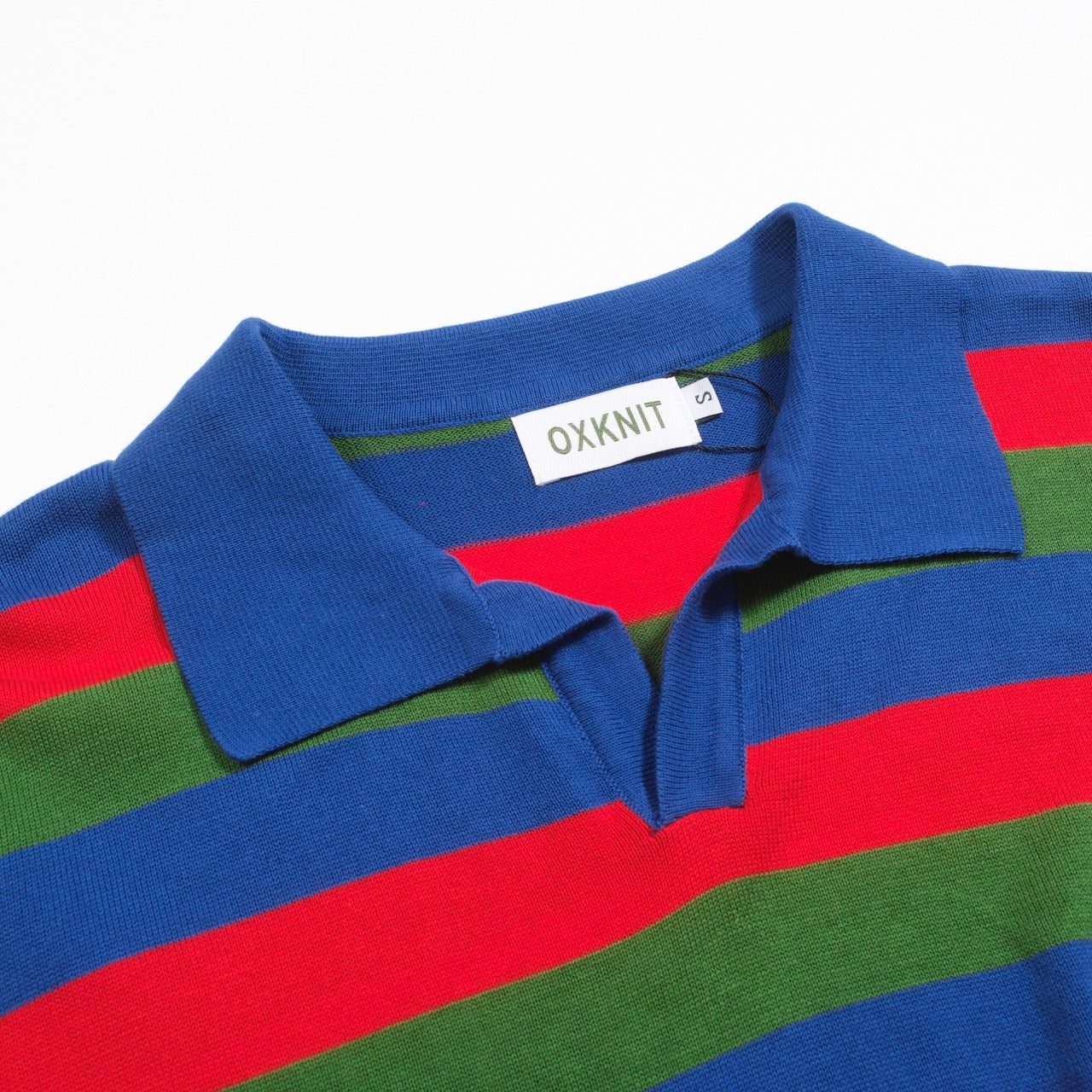 Polo homme à rayures multicolores des années 1950 en V