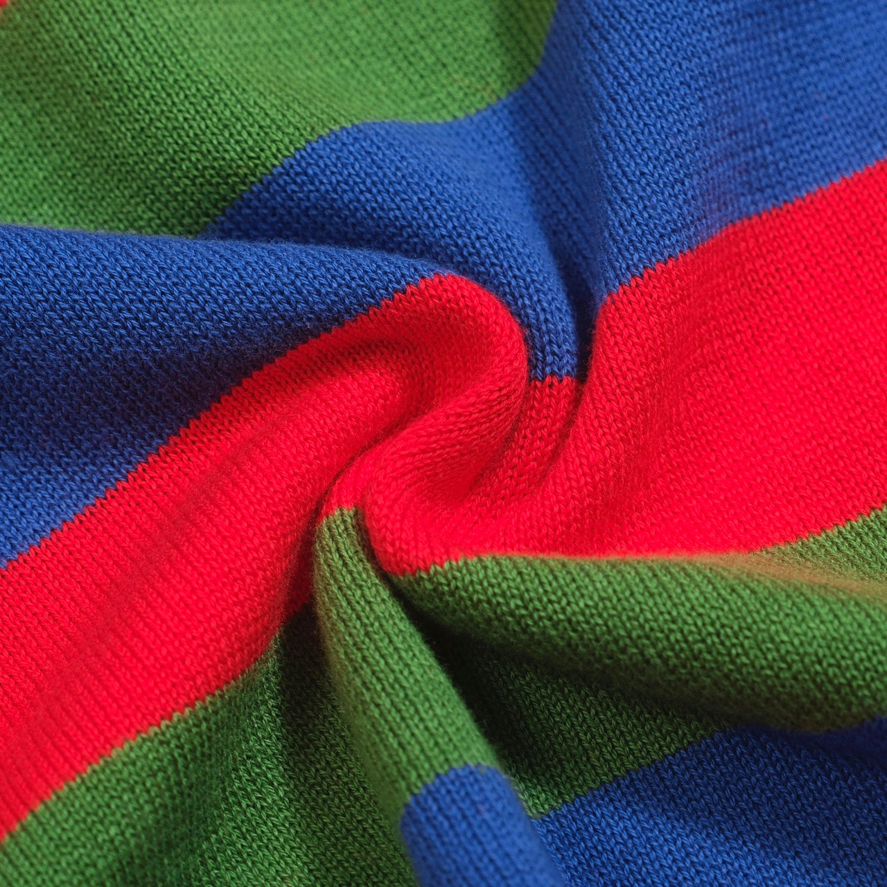 Polo homme à rayures multicolores des années 1950 en V