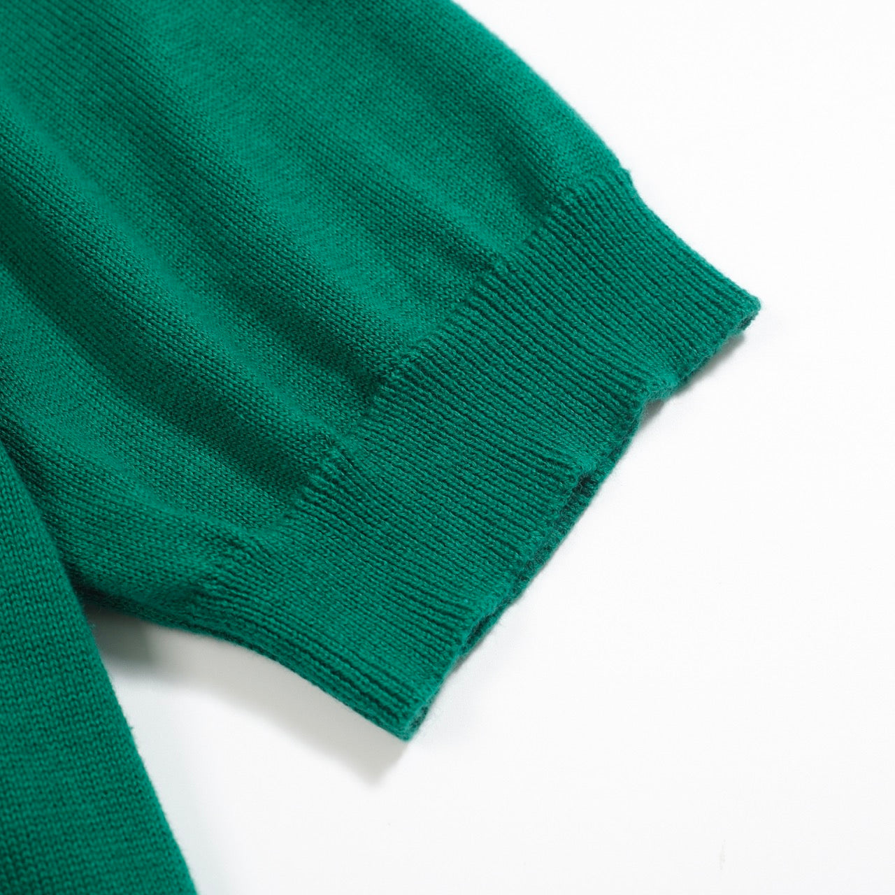 T-shirt rétro brodé d'animaux vert pour hommes