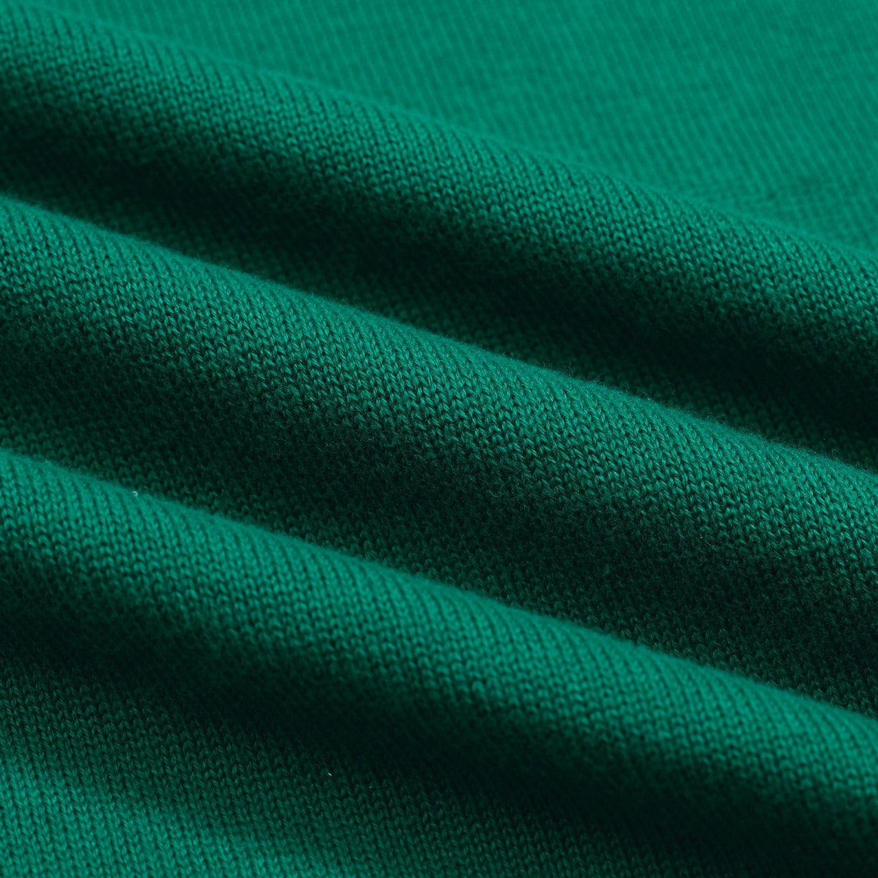 T-shirt rétro brodé d'animaux vert pour hommes