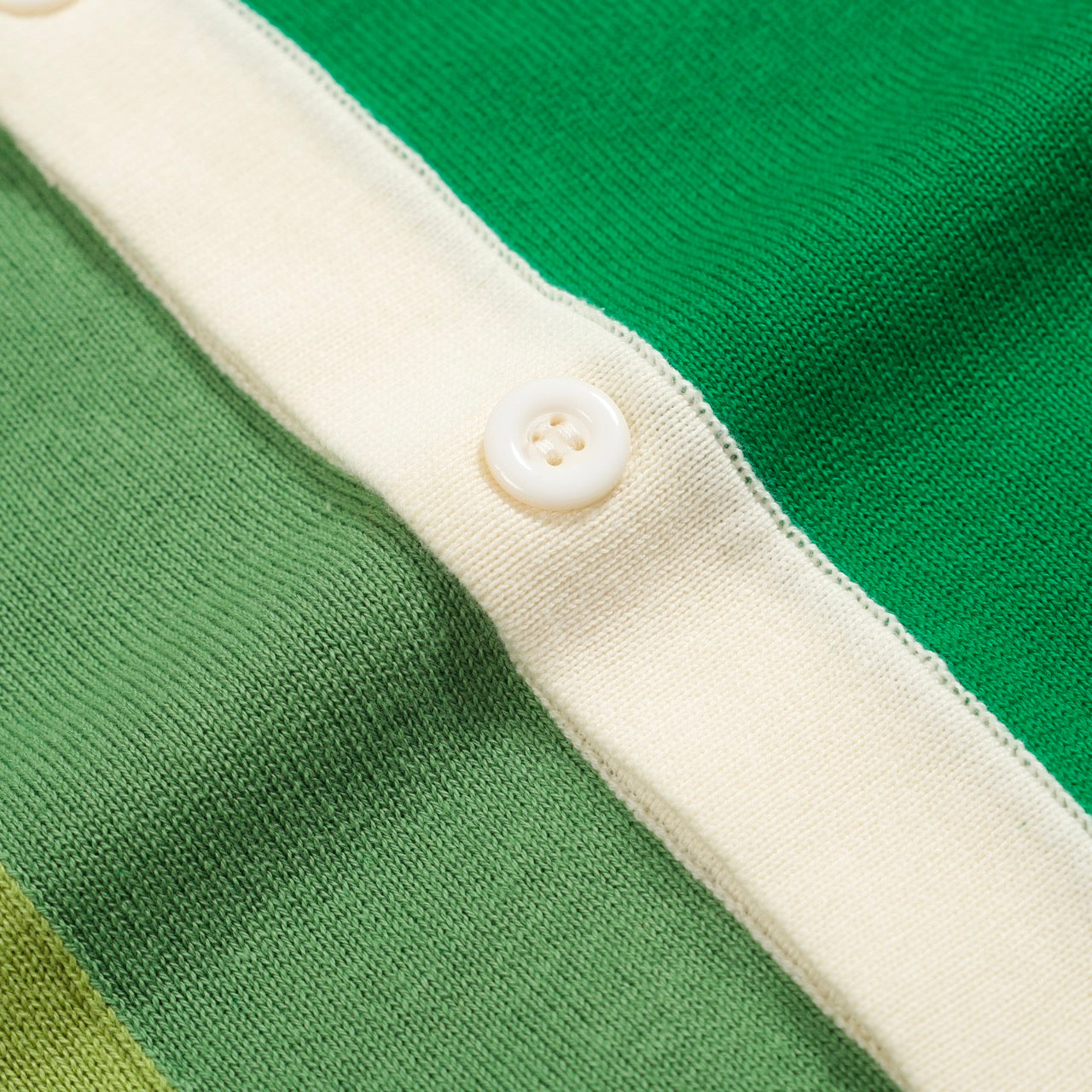 Cardigan tricoté vintage pour hommes, vert