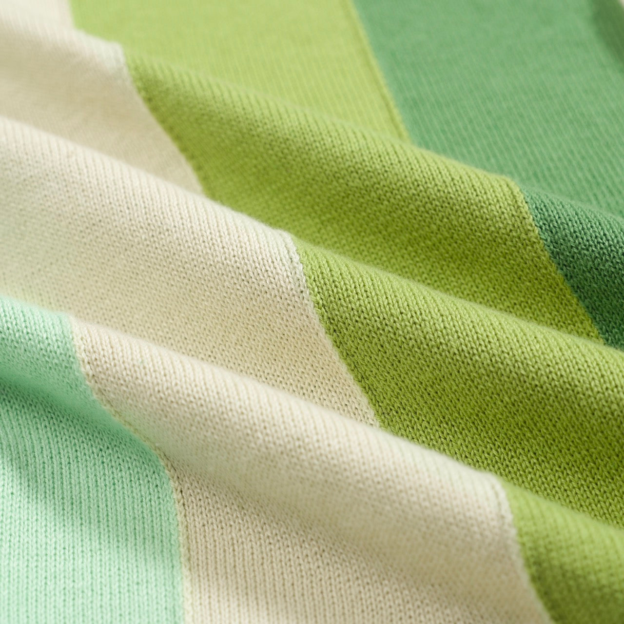 Cardigan tricoté vintage pour hommes, vert