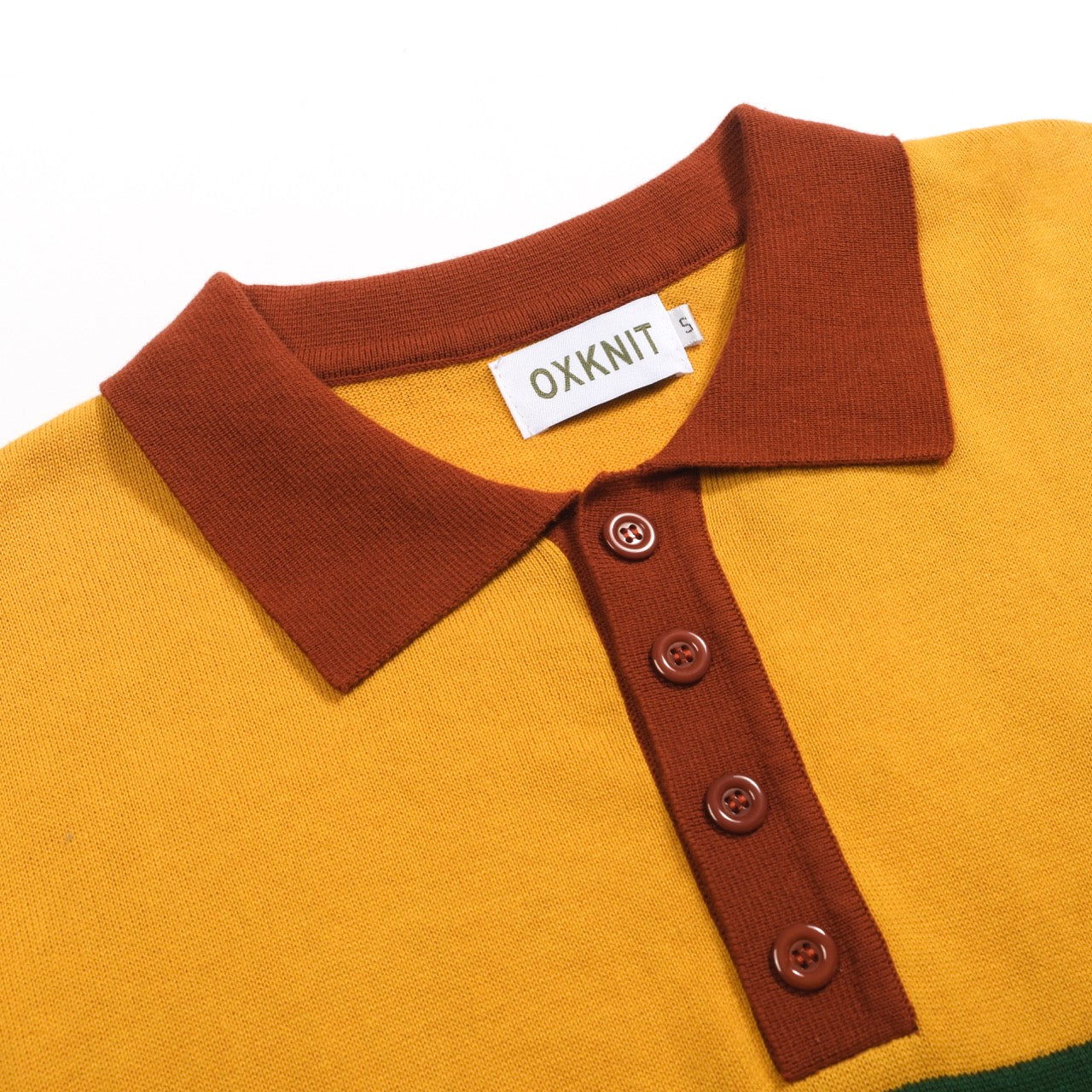 Polo en jacquard auto vintage rouge pour homme