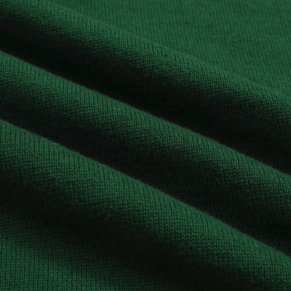 Polo vintage en jacquard vert pour homme
