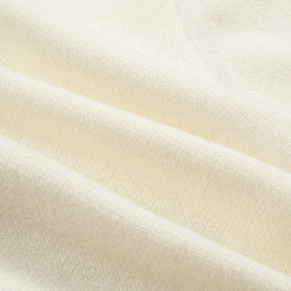 Cardigan tricoté rétro en jacquard couleur abricot pour hommes