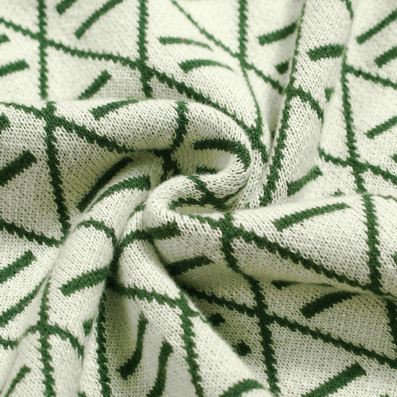 Polo vintage graphique brodé vert pour homme à col en V