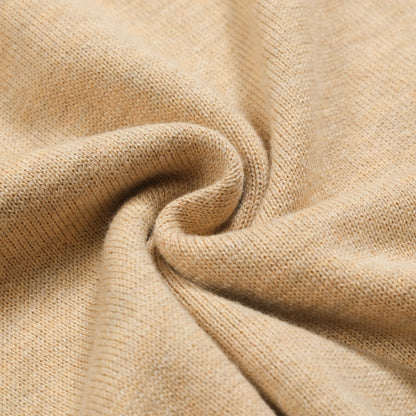 T-shirt vintage en jacquard tricoté kaki pour homme avec fil doré 1971