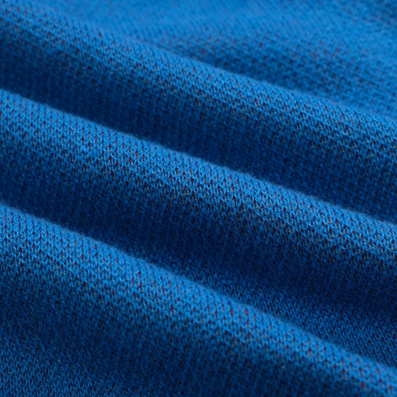 Chemise en tricot jacquard rétro à flammes bleues pour hommes