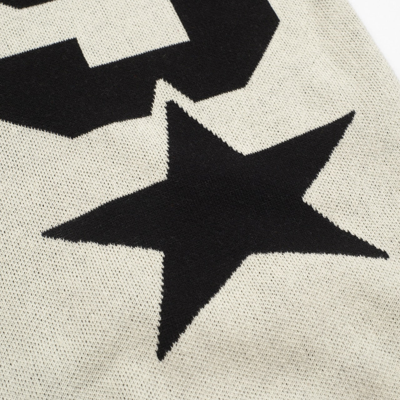 Polo en jacquard beige pour homme avec motif "89" en V