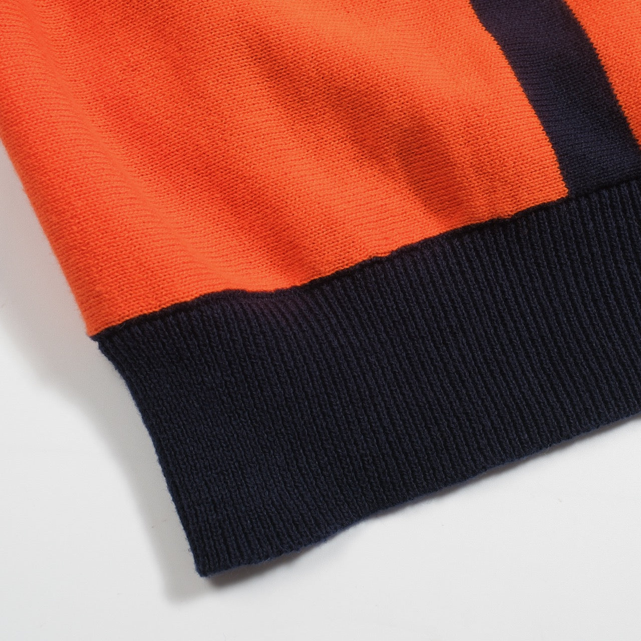 Cardigan en jacquard tricoté vintage bleu marine pour homme