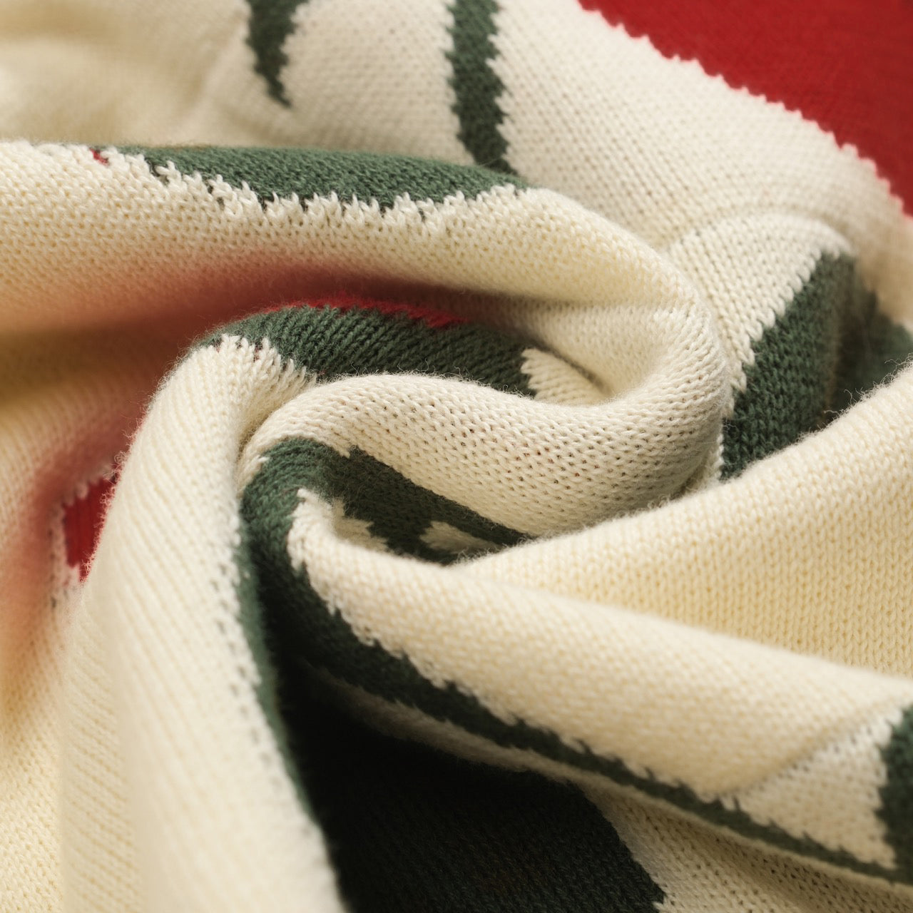 Polo en jacquard floral abricot pour homme