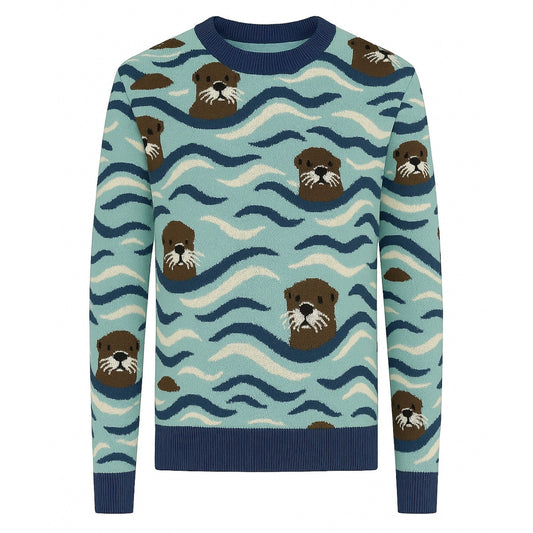 Tricot vintage océan pour hommes