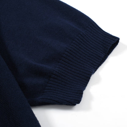 Polo Tricot à Rayures Dégradées pour Hommes des Années 60 – Chemise à Manches Courtes avec Panneau Vertical