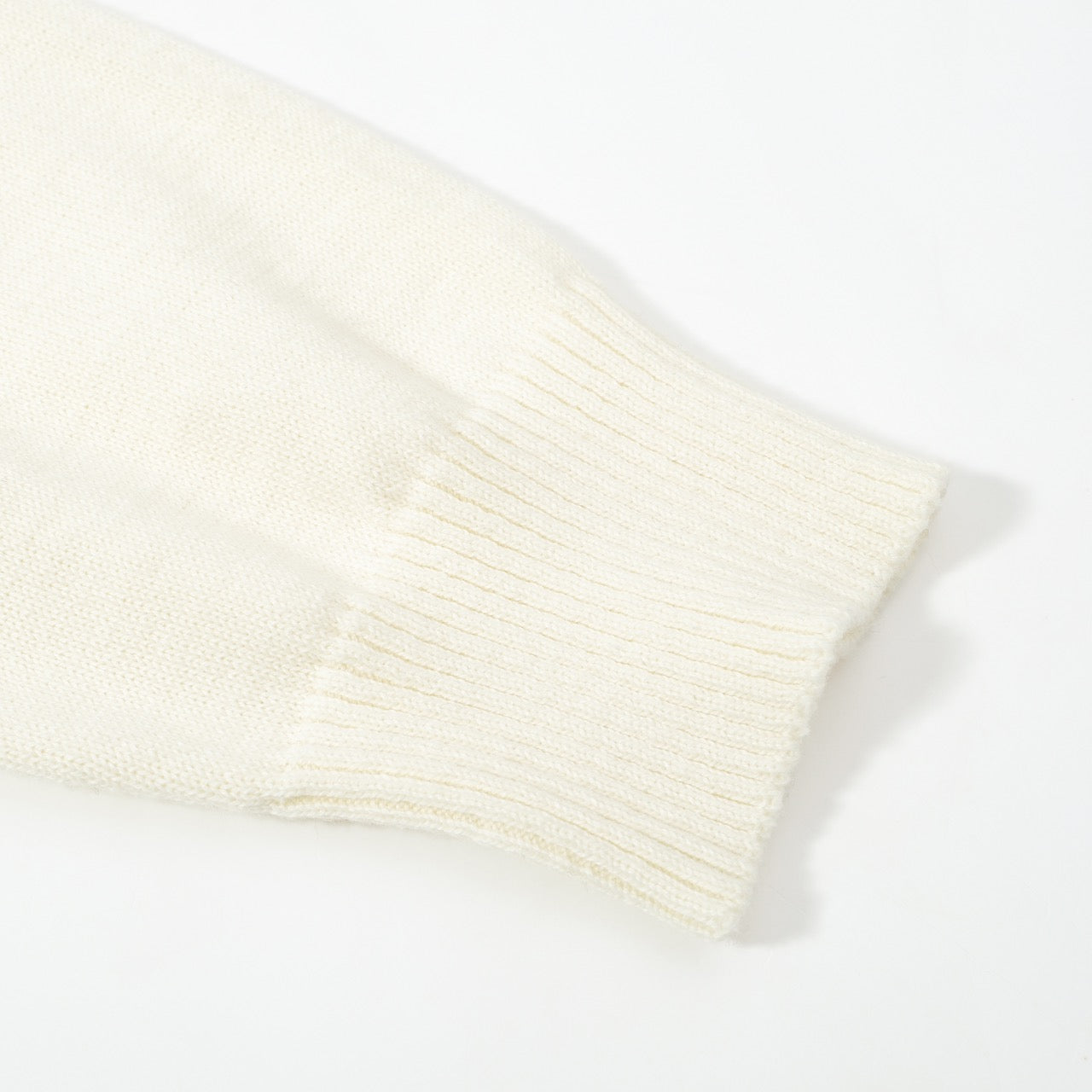 Pull en tricot à rayures Mod des années 60 pour homme – Crème à manches longues rétro