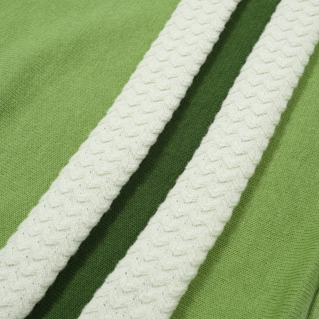 Polo Tricot à Rayures Verticales Vert pour Homme des Années 60 – Style Rétro Mod