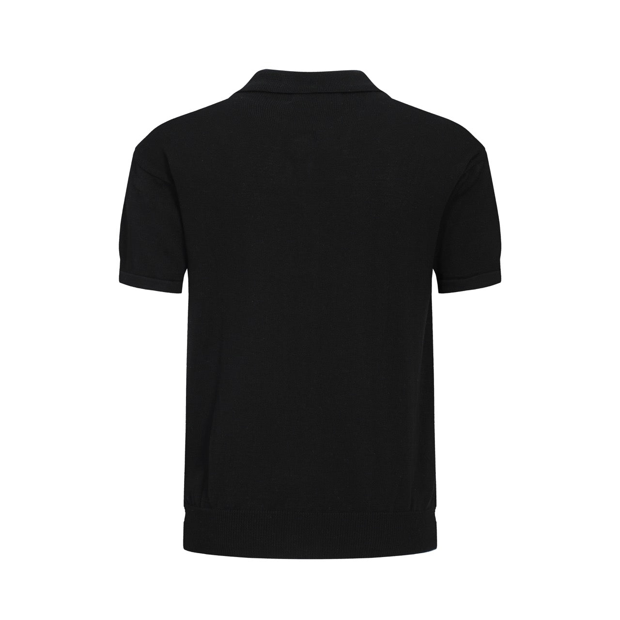 Polo Zippé Tricoté à Rayures Mod Vert Foncé pour Hommes – Chemise Casual Rétro des Années 60