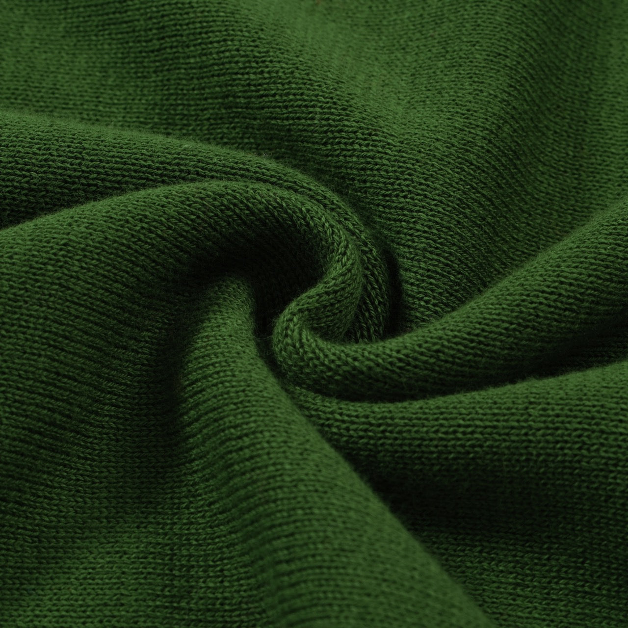 T-shirt Tricot Vert pour Homme des Années 70 – Style Rétro avec Rayure de Course Blanche