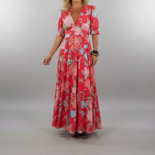 Dionne - Vibrant Floral Dress