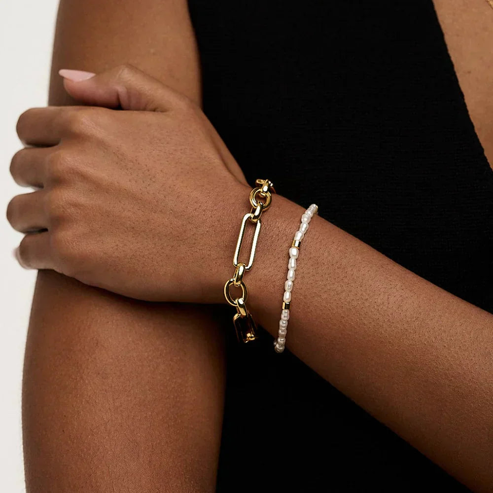Bracelet T-Bar en Lien