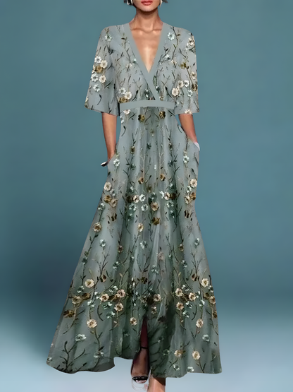 Marisa™ | Robe Florale Élégante