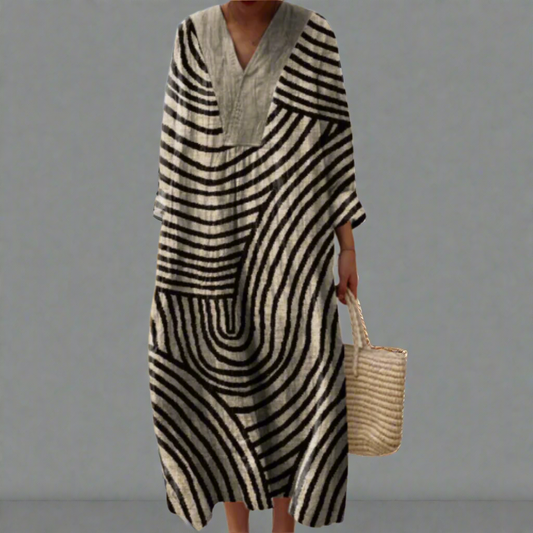 Abigail™ | Robe géométrique élégante