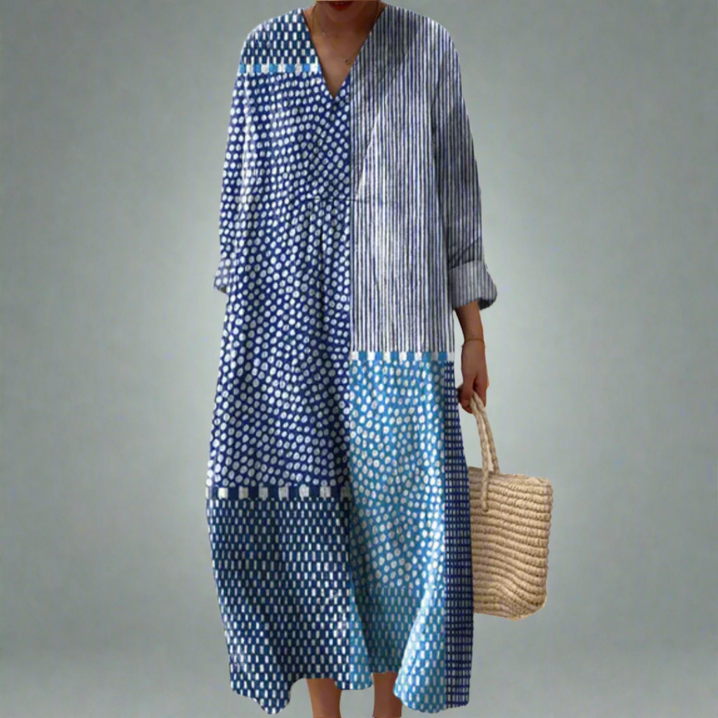 Cathy™ | Robe géométrique élégante