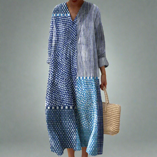 Cathy™ | Robe géométrique élégante