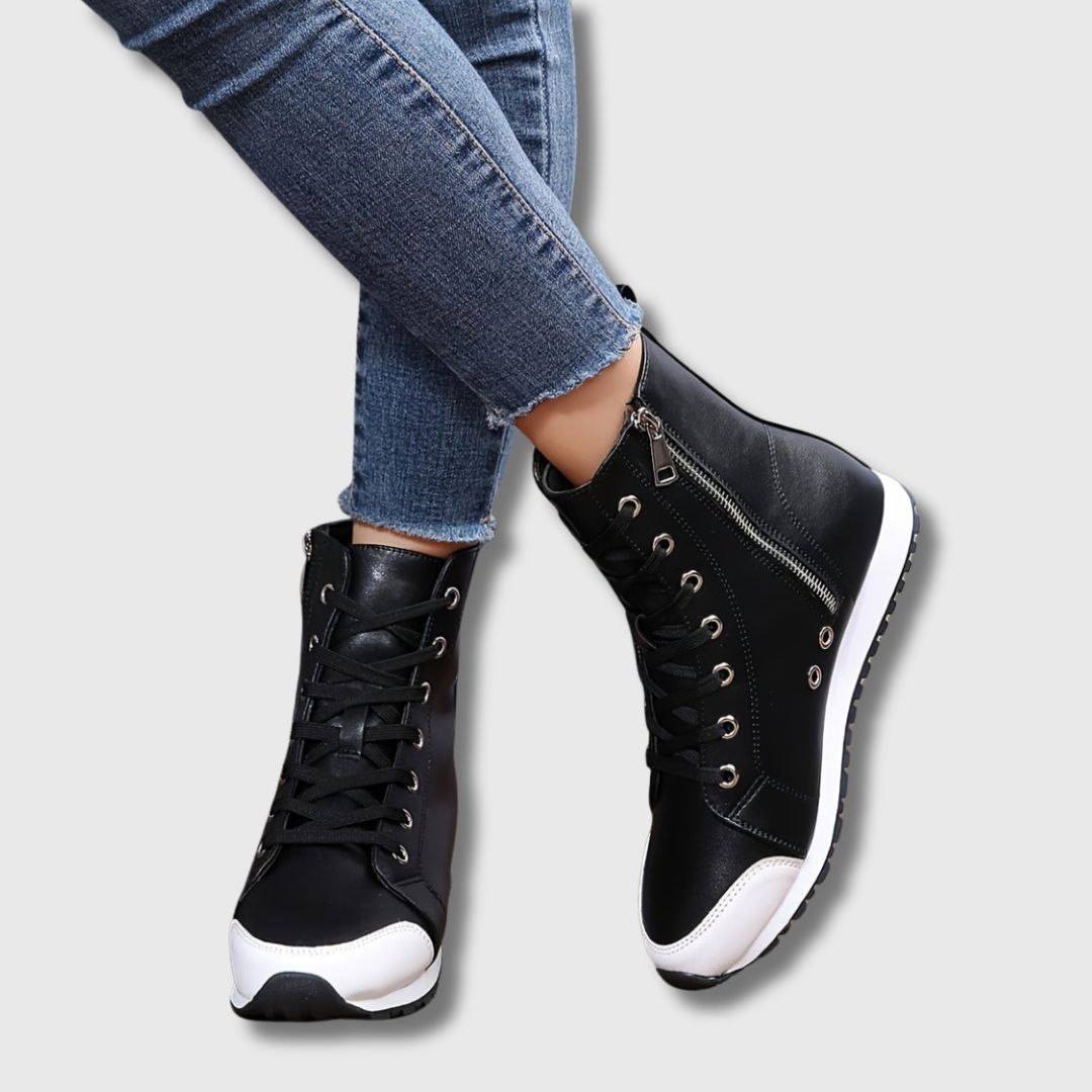 Aurora™ | Sneakers Femme Bicolores Hautes